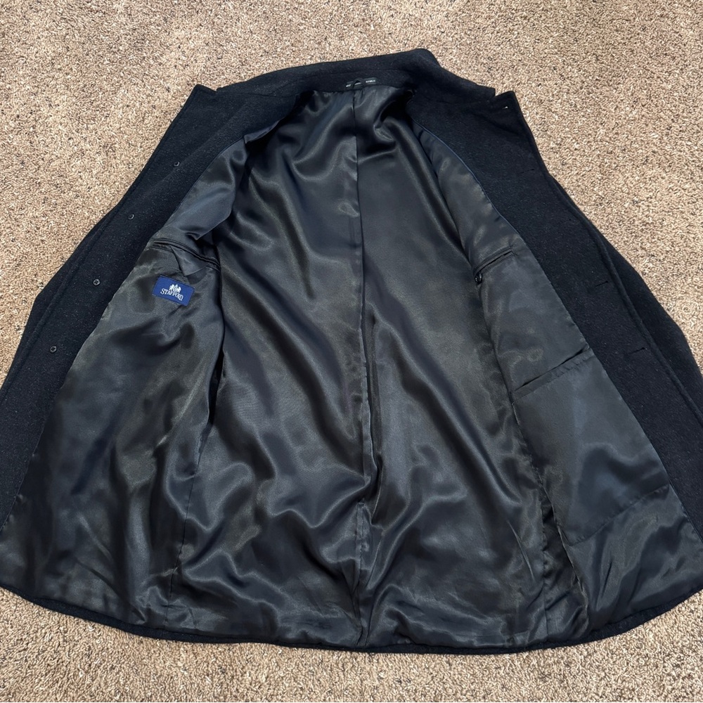 44L Stanford Wool Pea Coat - Picture 3 of 4